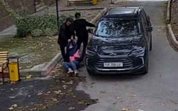 В Ташкенте двое мужчин похитили девушку — видео