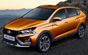 В сети показали новейшую LADA Iskra SW Cross