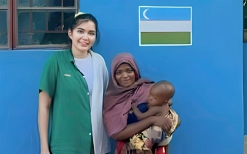 Марьям Тилляева помогла в постройке дома и школы в Африке