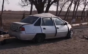 В Каракалпакстане столкнулись Cobalt и Nexia-2, один из водителей погиб