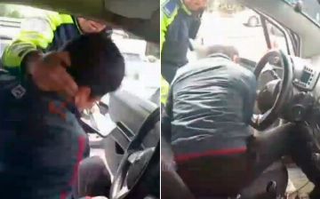 В Намангане сотрудник ДПС противозаконно применил шокер против водителя — видео