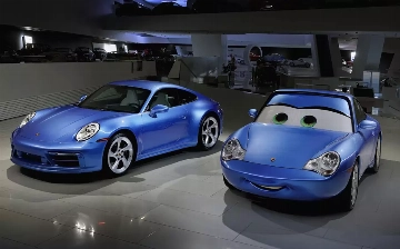 Реальную версию Porsche 911 из мультфильма «Тачки» продали по рекордной цене