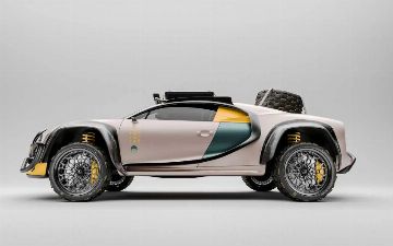 Как выглядит гипервнедорожник Bugatti Chiron – фото