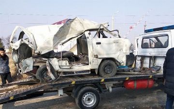 В Самаркандской области случилось ДТП с двумя автомобилями