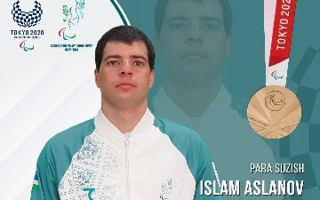 Первая медаль у Узбекистана на Паралимпиаде в Токио