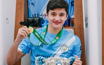 Хусанов претендует на звание лучшего игрока месяца в «Ман Сити»