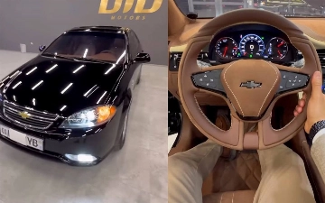 Узбекистанец «вбухал» на тюнинг своей Chevrolet Gentra огромные деньги — видео