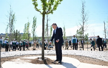 Шавкат Мирзиёев дал старт созданию Национального дендрологического парка