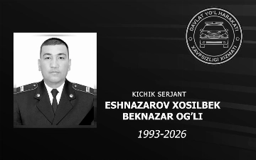 Президент посмертно наградил инспектора ДПС, погибшего в результате наезда подростка на BMW M4 в Ташкенте