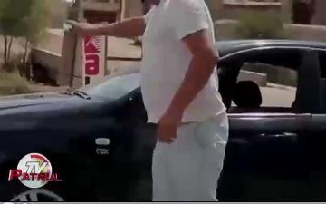 В Хорезме во время рейдов водитель Lacetti порвал свои документы и попросил «посадить» его