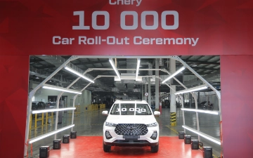 ADM Jizzakh выпустил 10 000-й автомобиль Сhery