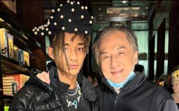 Джейден Смит трогательно поздравил Джеки Чана с днем рождения