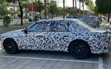 Great Wall тестирует гибридный седан, задние фары которого похожи на первый Malibu