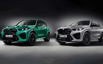BMW презентовал обновленные X5 M и X6 M