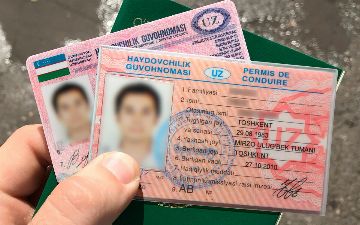 Узбекистанцы, проживающие в России, смогут получить водительские права нового образца