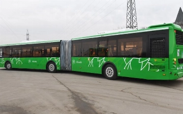 В Ташкент завезут 200 китайских «автобусов-гармошек»