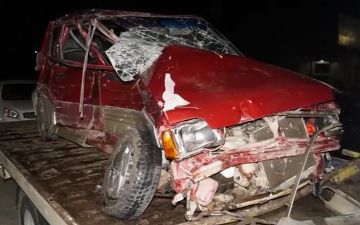 В Бухаре «Тико» проигнорировал сигнал светофора и въехал в «Ласетти»