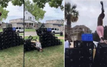 В TikTok набрал популярность травмоопасный челлендж, в котором люди падают с ящиков - видео