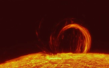 На Солнце произошли пять мощных вспышек