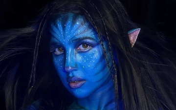 Дурдона Курбанова перевоплотилась в героя фильма «Аватар» 