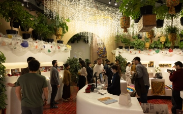 В Tashkent City Mall открылась «Галерея вкуса» от Qand — выставка, где картины можно попробовать 