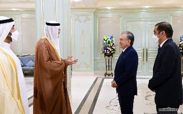 Шавкат Мирзиёев принял делегацию ОАЭ: эмиратская сторона представила проектное предложение по созданию зоны экологических инноваций и технологий в регионе Приаралья