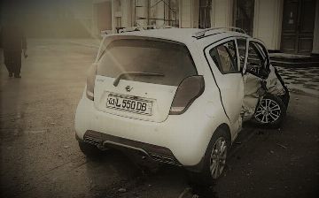 В Шайхонтохурском районе Ташкента столкнулись «Матиз» и «Спарк»