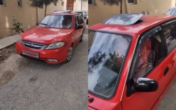 Узбекистанец превратил старый советский автомобиль в Chevrolet Gentra