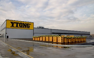 Завод по производству энергоэффективных блоков YTONG открылся в Кибрайском районе Ташкентской области
