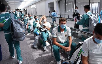 Сборная Узбекистана прибыла в Токио для участия в Олимпийских играх