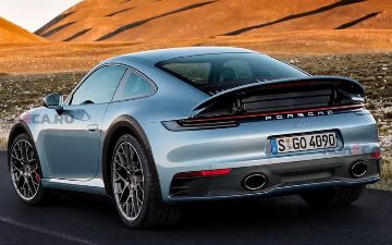 Появились новые фото спортивного кроссовера Porsche 911 Safari