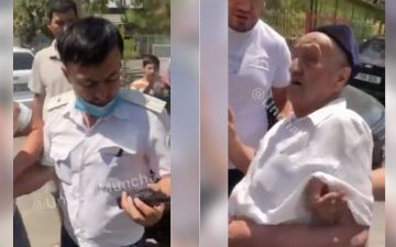 Пьяный сотрудник ОВД применил силу к 80-летнему мужчине из-за отсутствия маски 