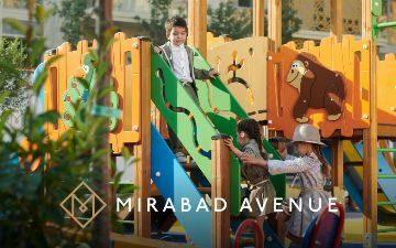 Резиденция премиум-класса Mirabad Avenue продемонстрировала первый готовый двор в блоке D