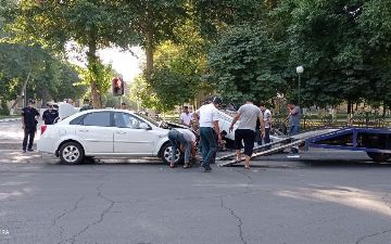 В Самарканде ДТП чуть не унесло жизни людей