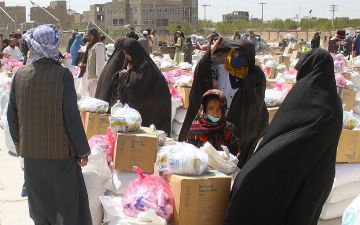 В Термезе создали логистический центр для оказания помощи Афганистану