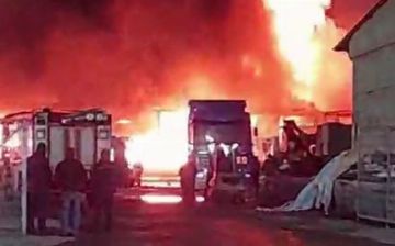 Стали известны подробности крупного пожара в Ташкенте — видео