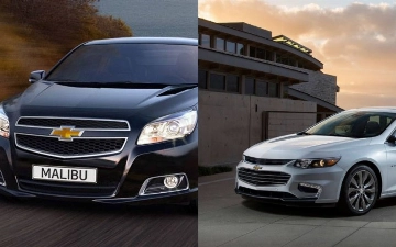 Посмотрите, как может выглядеть третий Chevrolet Malibu