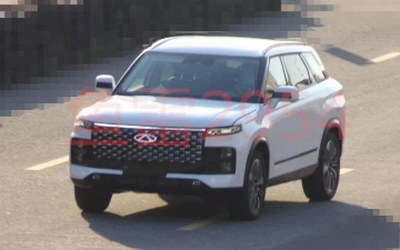 Chery тестирует новый кроссовер, похожий на Range Rover Evoque