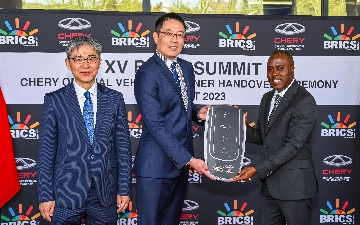 Chery Tiggo 8 Pro Max использовался в качестве официального президентского автомобиля на BRICS 2023