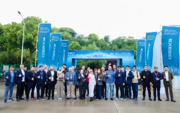 Автобренд EXEED провел тест-драйв новых моделей электромобилей с партнерами со всего мира