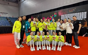 Узбекские гимнастки завершили ЧА с 20 медалями