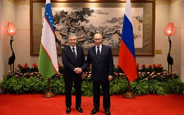 Мирзиёев встретился с Путиным в Пекине — о чем говорили президенты