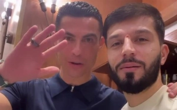 Роналду передал привет жителям Узбекистана — видео