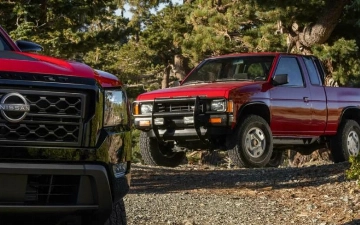 Nissan выпустит спецверсию пикапа Frontier в стиле ретро