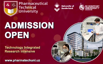 Продолжается прием в Фармацевтический Технический Университет