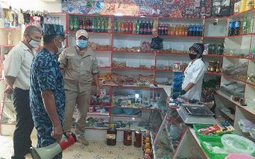 В Фергане сотрудники Нацгвардии разъяснили населению как обеспечить безопасность