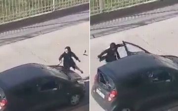 В Ташкенте женщина разбила «Спарк» своего мужа