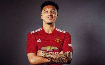 «Манчестер Юнайтед» презентовал Джейдона Санчо в качестве игрока клуба