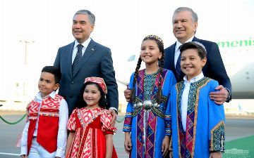 Президент Туркменистана прибыл в Ташкент