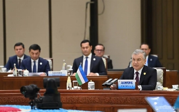 Шавкат Мирзиёев выступил на саммите «Центральная Азия — Китай»